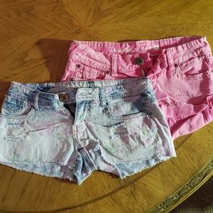 2 pairs of Size 1 Shorts!